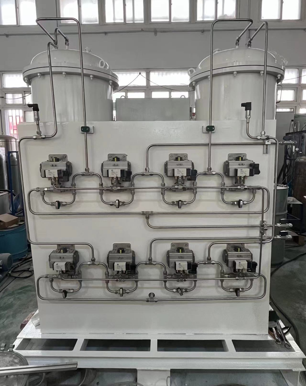 Temperature Swing Adsorption Helium Purifier (Conventional Cryogenic Helium Purifier)