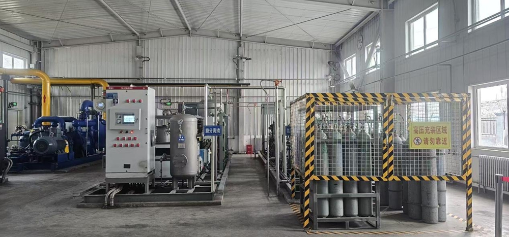 Coalbed Methane Pipeline Natural Gas Helium Extraction System